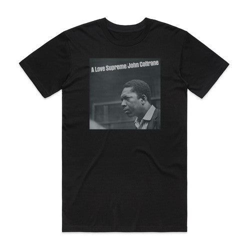 John Coltrane A Love Supreme Album Cover T-Shirt Black