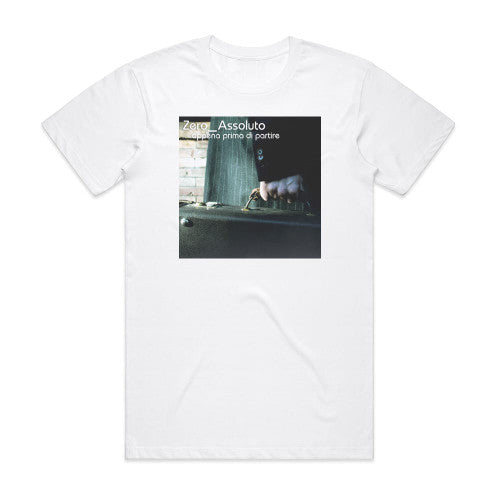 Zero assoluto Appena Prima Di Partire Album Cover T-Shirt White