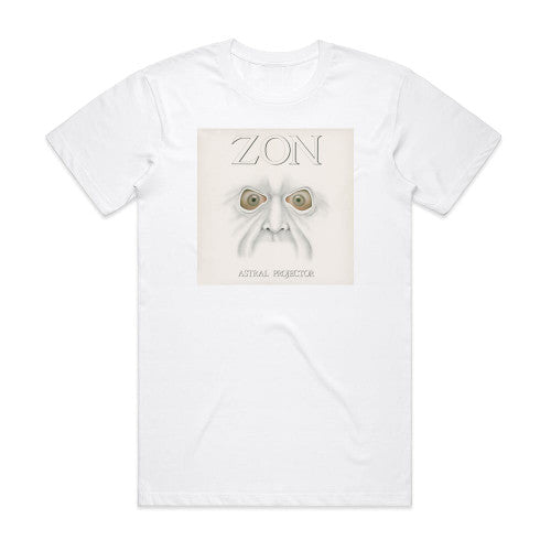 Zon Astral Projector Album Cover T-Shirt White