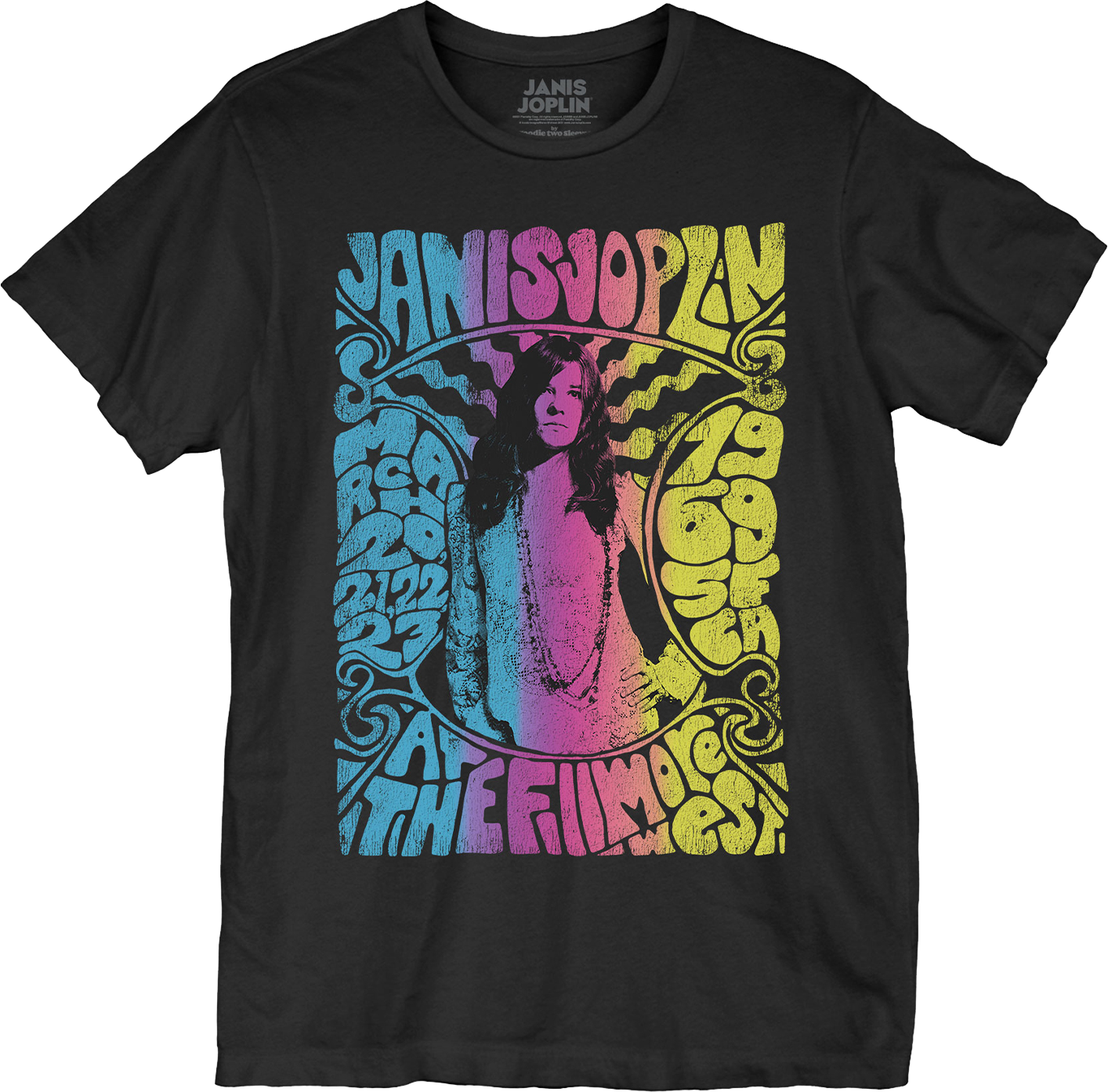 At The Fillmore West Janis Joplin T-Shirt