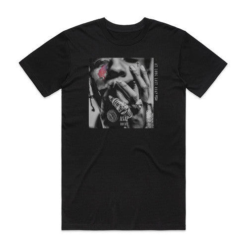 ASAP Rocky Atlonglastaap Album Cover T-Shirt Black