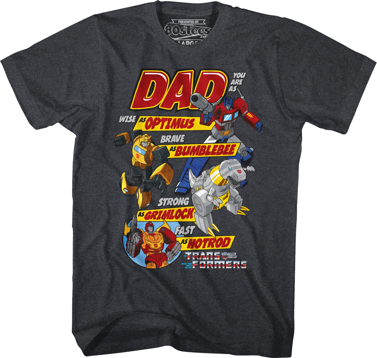Autobots Father's Day Transformers Shirt