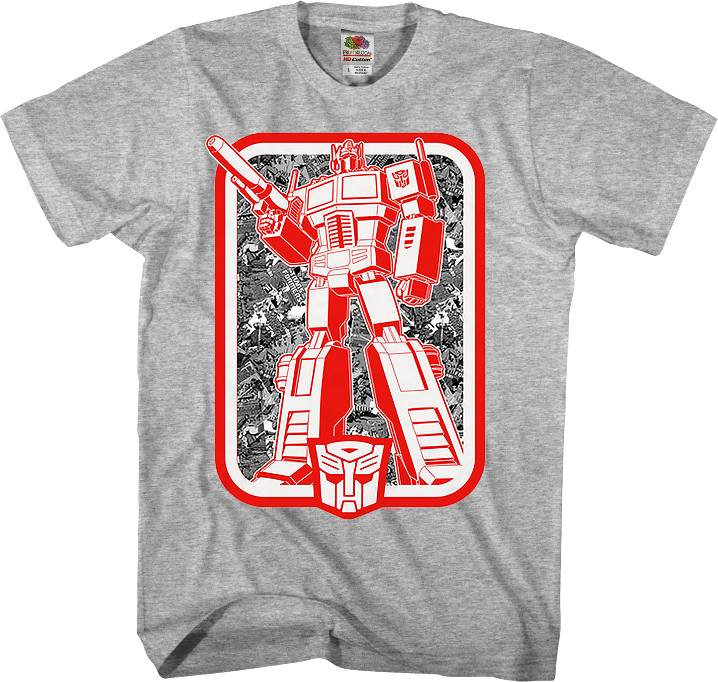 Autobots Leader Optimus Prime Transformers T-Shirt