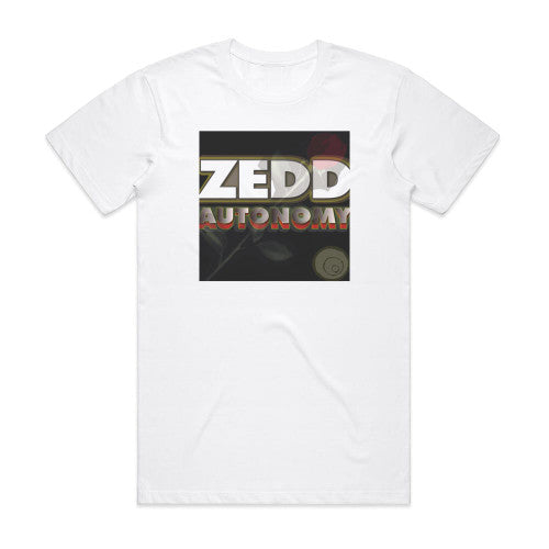 Zedd Autonomy Album Cover T-Shirt White