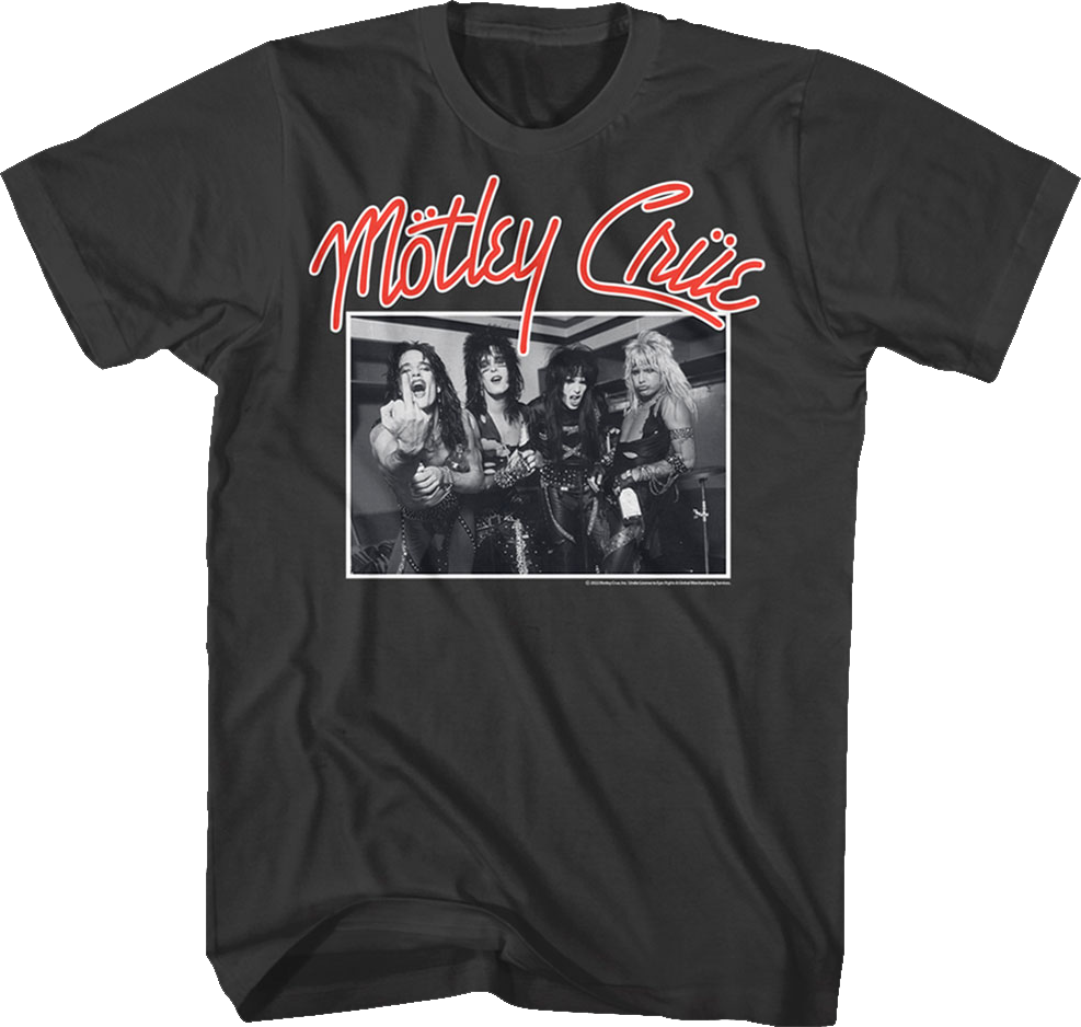 Backstage Photo Motley Crue T-Shirt