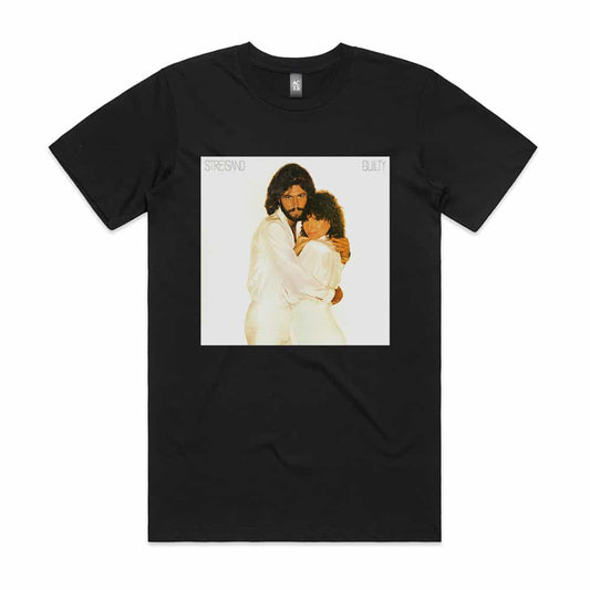 Barbra Streisand And Barry Gibb Guilty T-Shirt Black