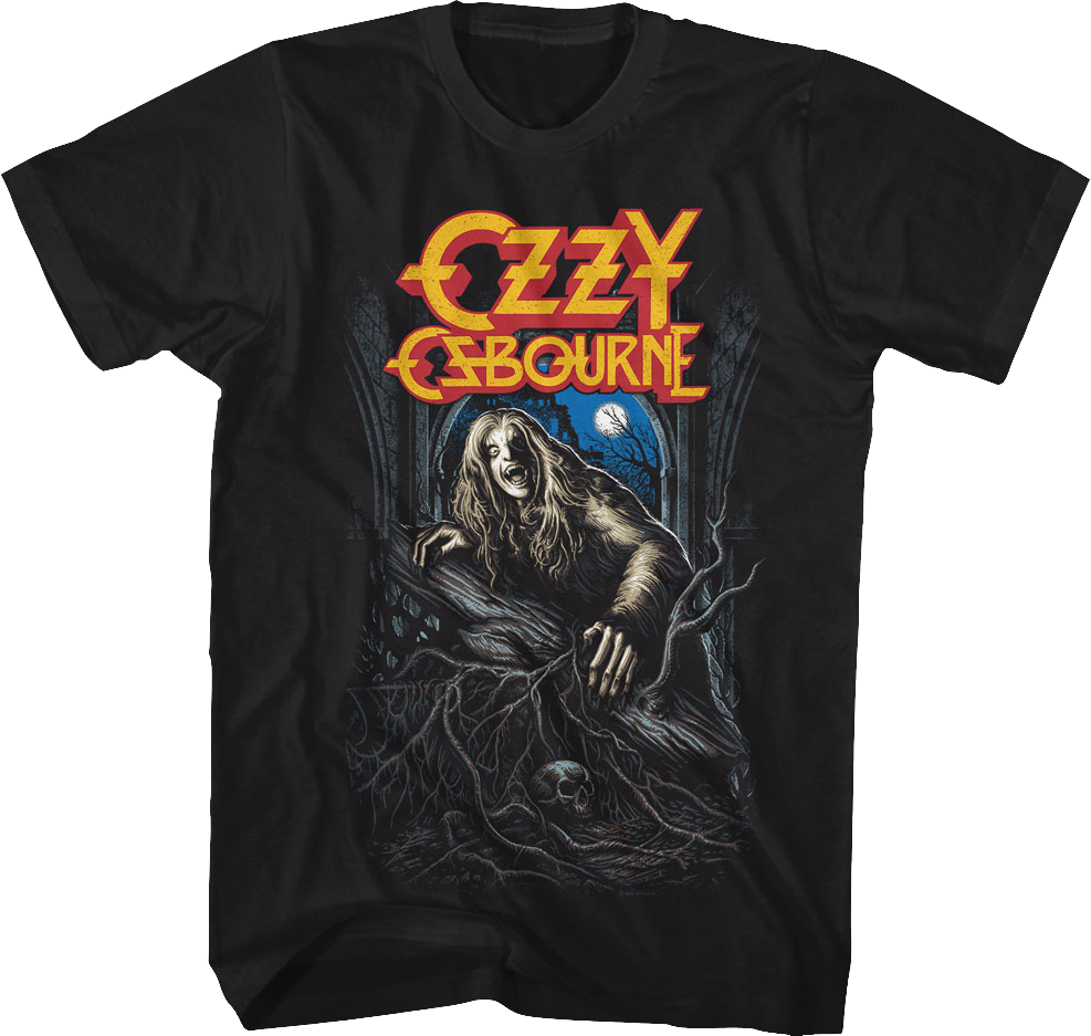 Bark at the Moon Album Cover Ozzy Osbourne T-Shirt