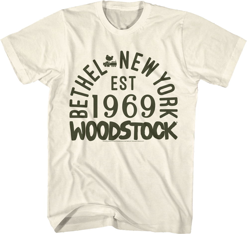 Bethel New York 1969 Woodstock T-Shirt
