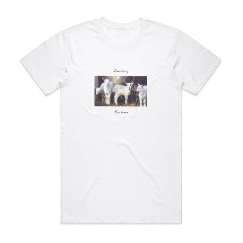 Zive kvety Bez Konca Album Cover T-Shirt White