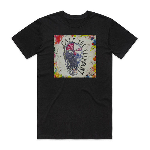Cage the Elephant Cage The Elephant Album Cover T-Shirt Black