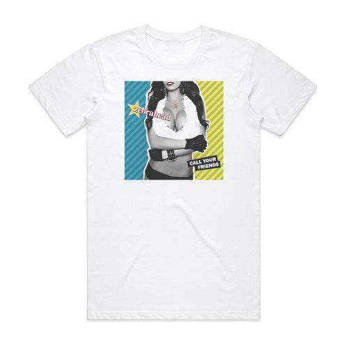 Zebrahead Call Your Friends 4 Album Cover T-Shirt White