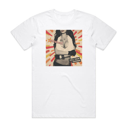 Zebrahead Call Your Friends Album Cover T-Shirt White