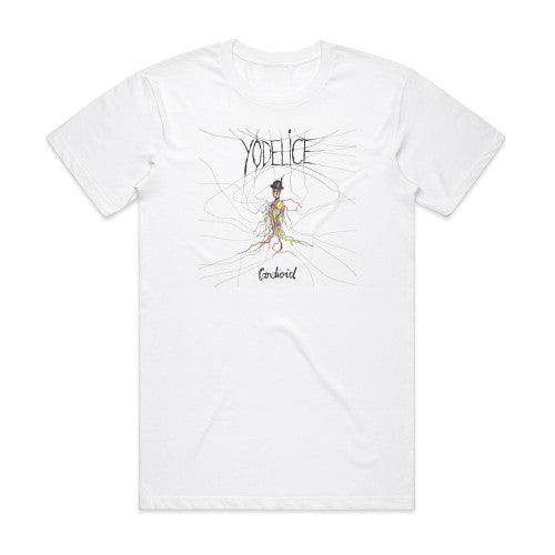 Yodelice Cardioid Album Cover T-Shirt White
