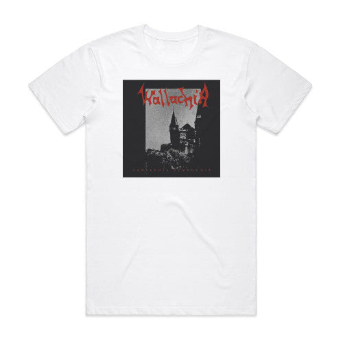 Wallachia Carpathia Symphonia Album Cover T-Shirt White