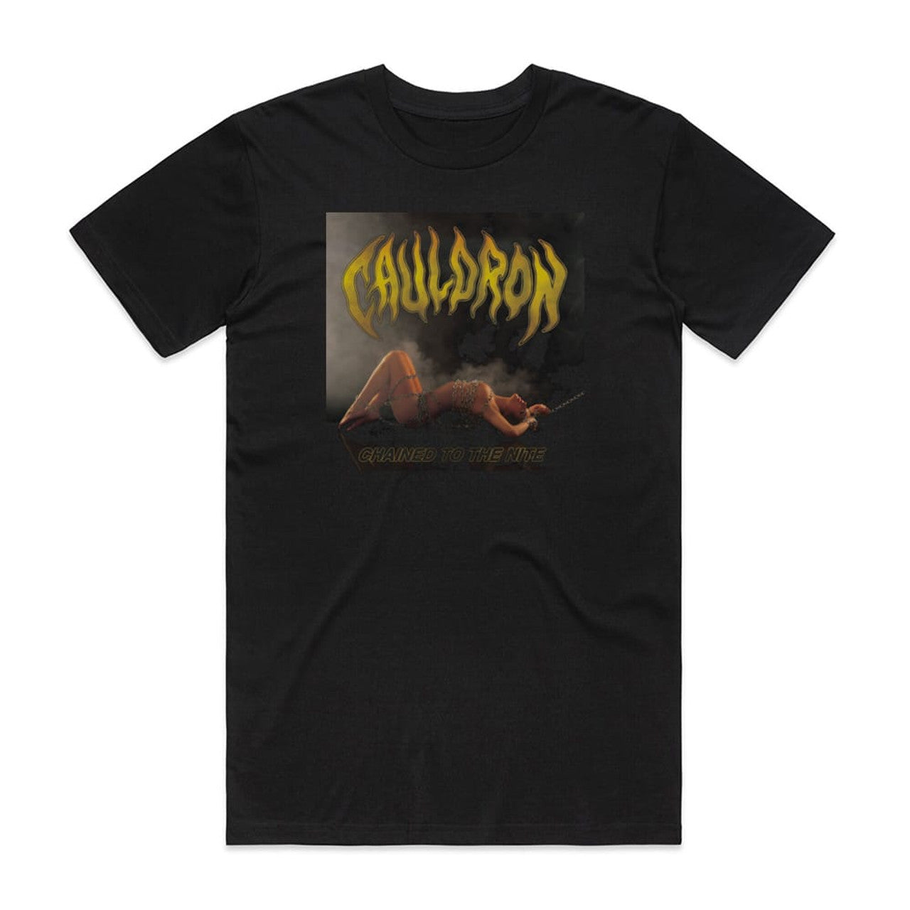 Cauldron Chained To The Nite T-Shirt Black