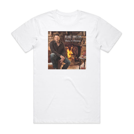 Blake Shelton Cheers Its Christmas T-Shirt White