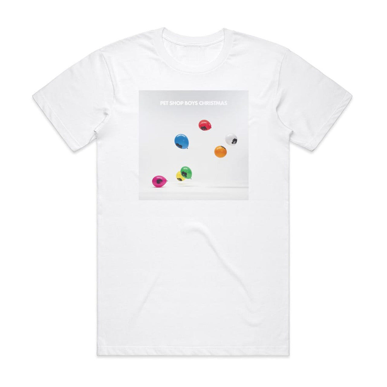 Pet Shop Boys Christmas T-Shirt White