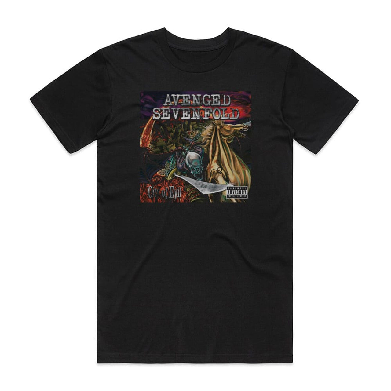 Avenged Sevenfold City Of Evil T-Shirt Black