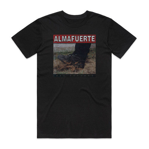 Almafuerte Del Entorno Album Cover T-Shirt Black