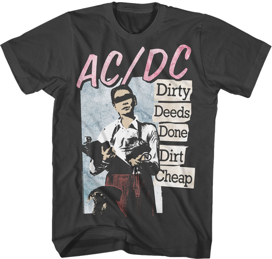 Dirty Deeds Done Dirt Cheap ACDC T-Shirt
