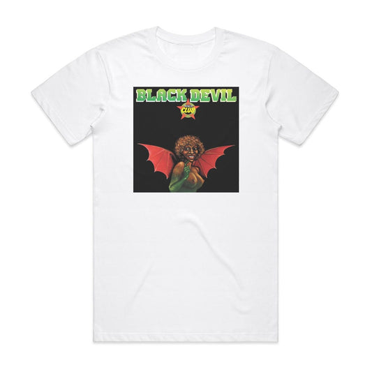 Black Devil Disco Club Disco Club T-Shirt White