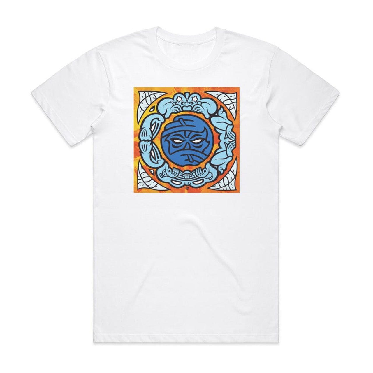 Big Chief Face T-Shirt White