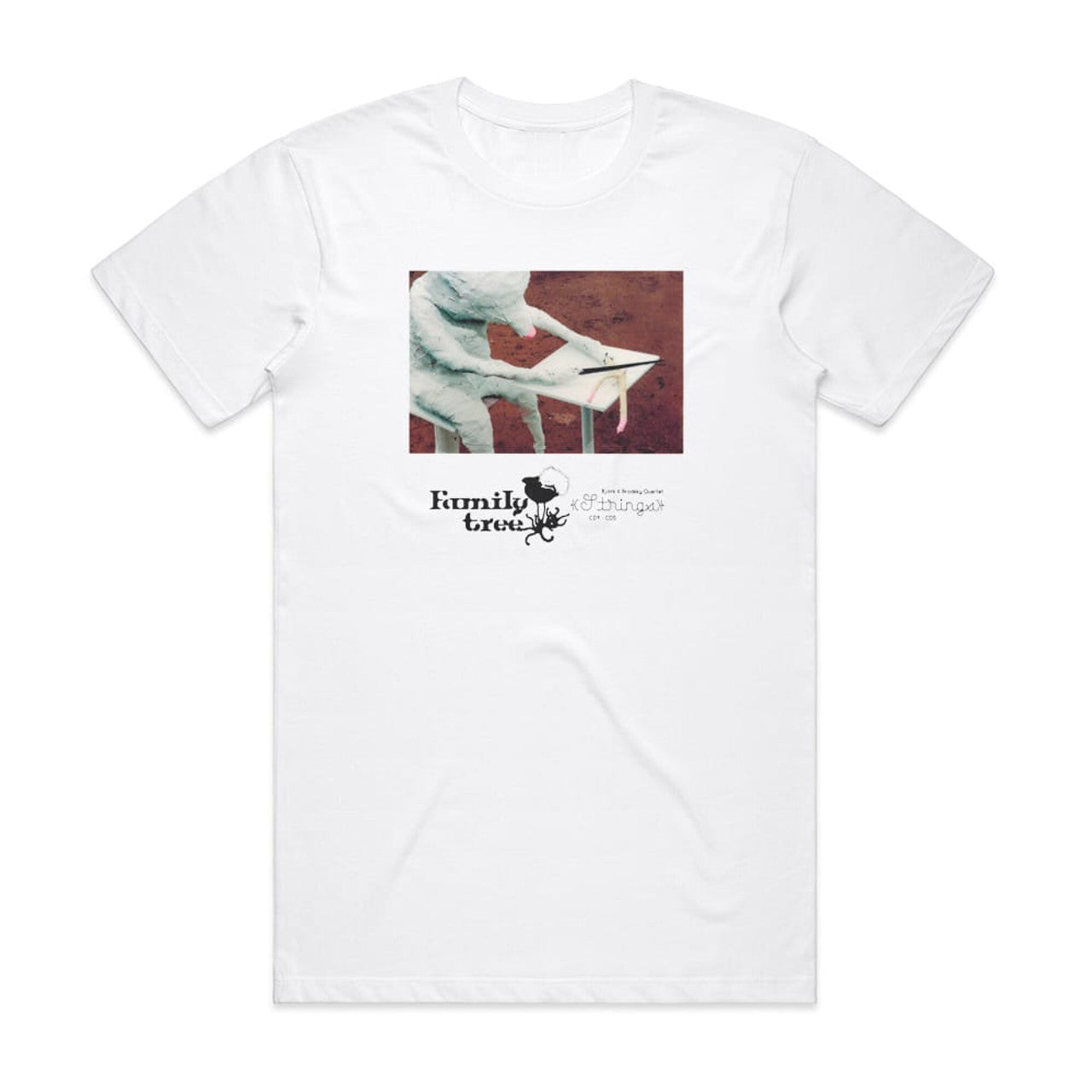 Bjork Family Tree T-Shirt White