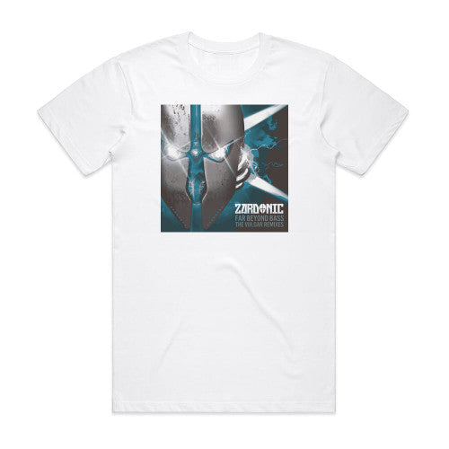 Zardonic Far Beyond Bass The Vulgar Remixes Album Cover T-Shirt White
