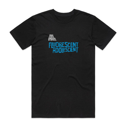 Arctic Monkeys Fluorescent Adolescent Album Cover T-Shirt Black