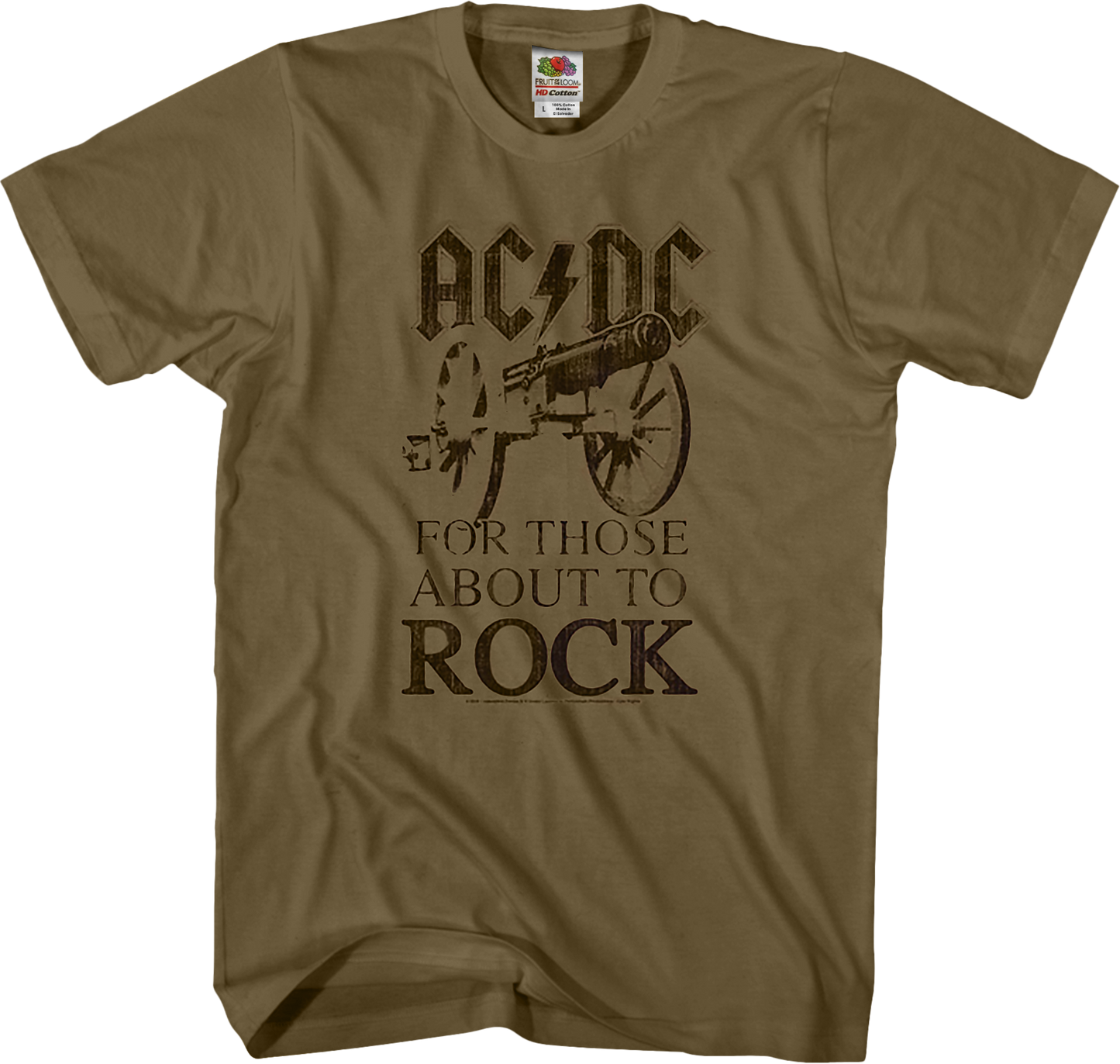 For Those About To Rock ACDC Shirt