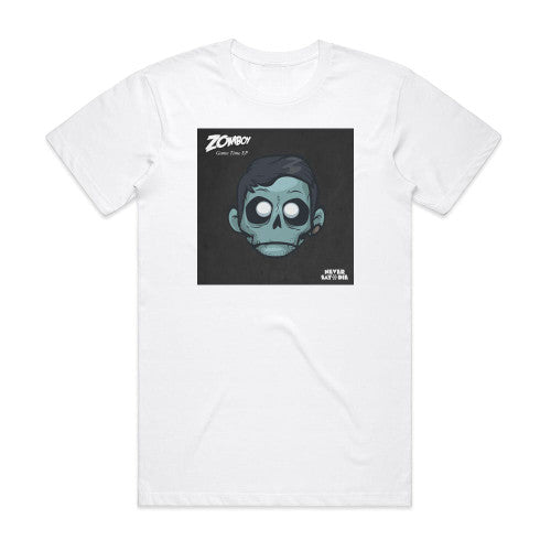 Zomboy Game Time Album Cover T-Shirt White