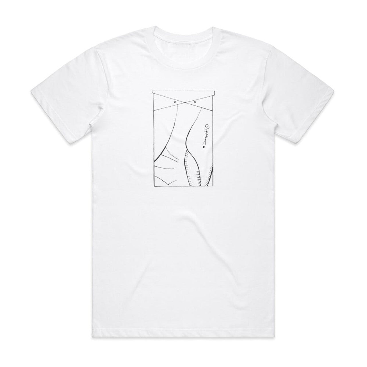 Zoviet France Gesture Signal Threat T-Shirt White