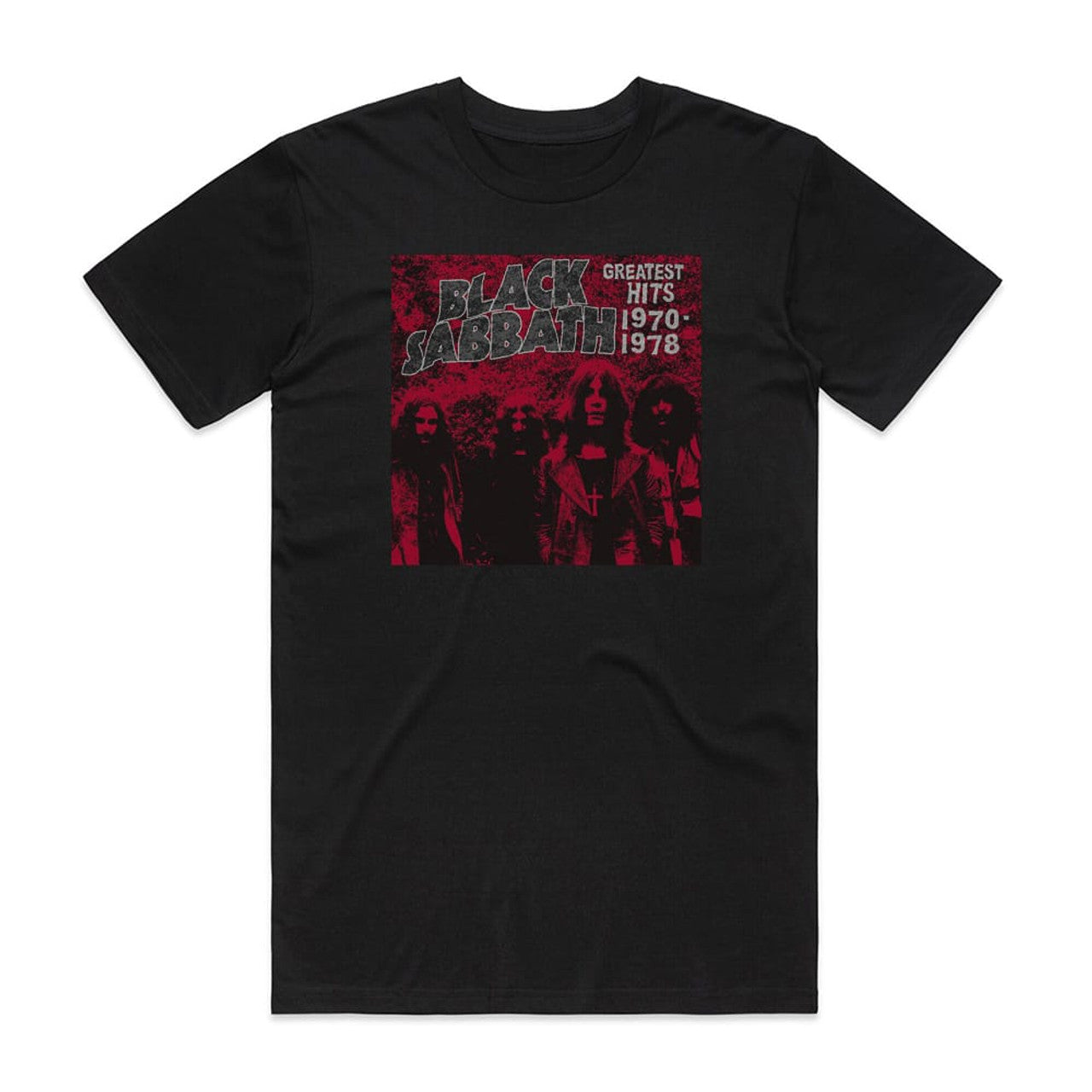 Black Sabbath Greatest Hits 19701978 T-Shirt Black