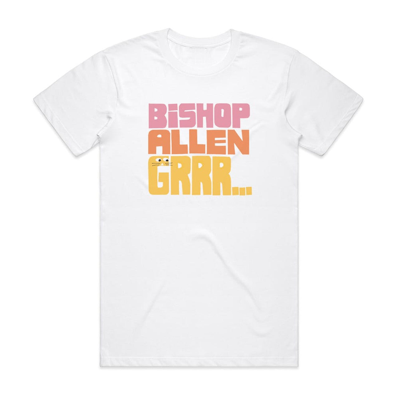 Bishop Allen Grrr T-Shirt White