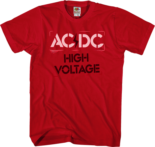 High Voltage ACDC Shirt