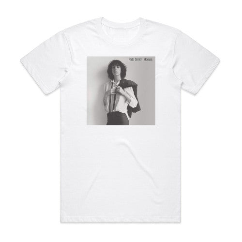 Patti Smith Horses Album Cover T-Shirt White