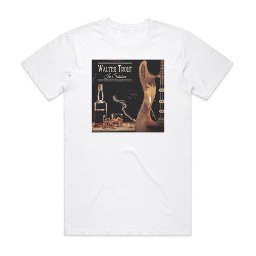 Walter Trout In Session Album Cover T-Shirt White