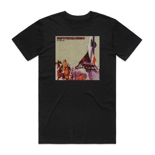 Astroqueen Into Submission Album Cover T-Shirt Black