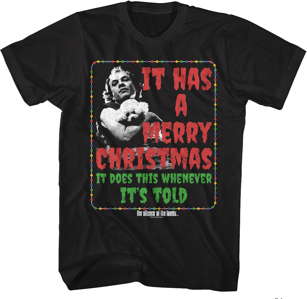 It Has A Merry Christmas Silence Of The Lambs T-Shirt