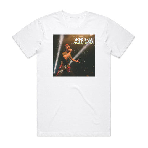 Zenobia La Fiebre Del Oro Live In Madrid Album Cover T-Shirt White