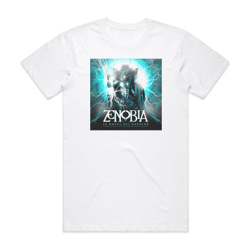 Zenobia La Noche Del Huracn Live In Madrid Album Cover T-Shirt White