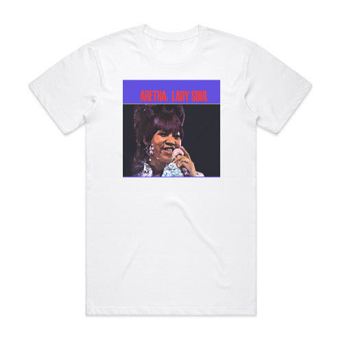 Aretha Franklin Lady Soul Album Cover T-Shirt White