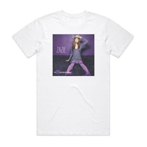 Zazie Les 50 Plus Belles Chansons Album Cover T-Shirt White