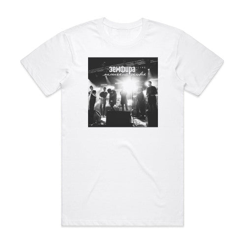 Zemfira  Live Album Cover T-Shirt White