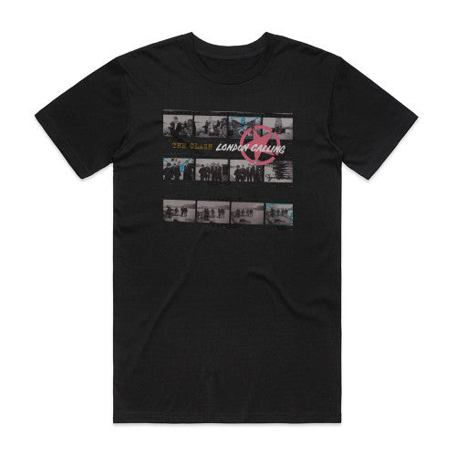 The Clash London Calling Album Cover T-Shirt Black