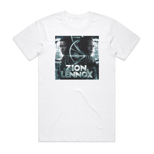Zion and Lennox Los Verdaderos Album Cover T-Shirt White