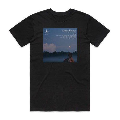 Amen Dunes Love Album Cover T-Shirt Black