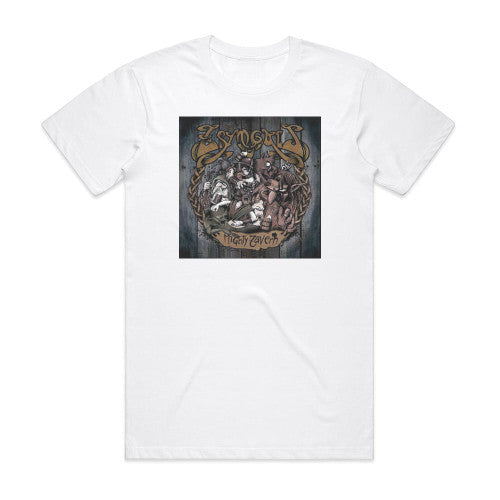 Zrymgoll Mighty Tavern Album Cover T-Shirt White