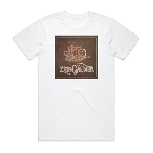 ZiehGauner Negl Mit Kepf Album Cover T-Shirt White