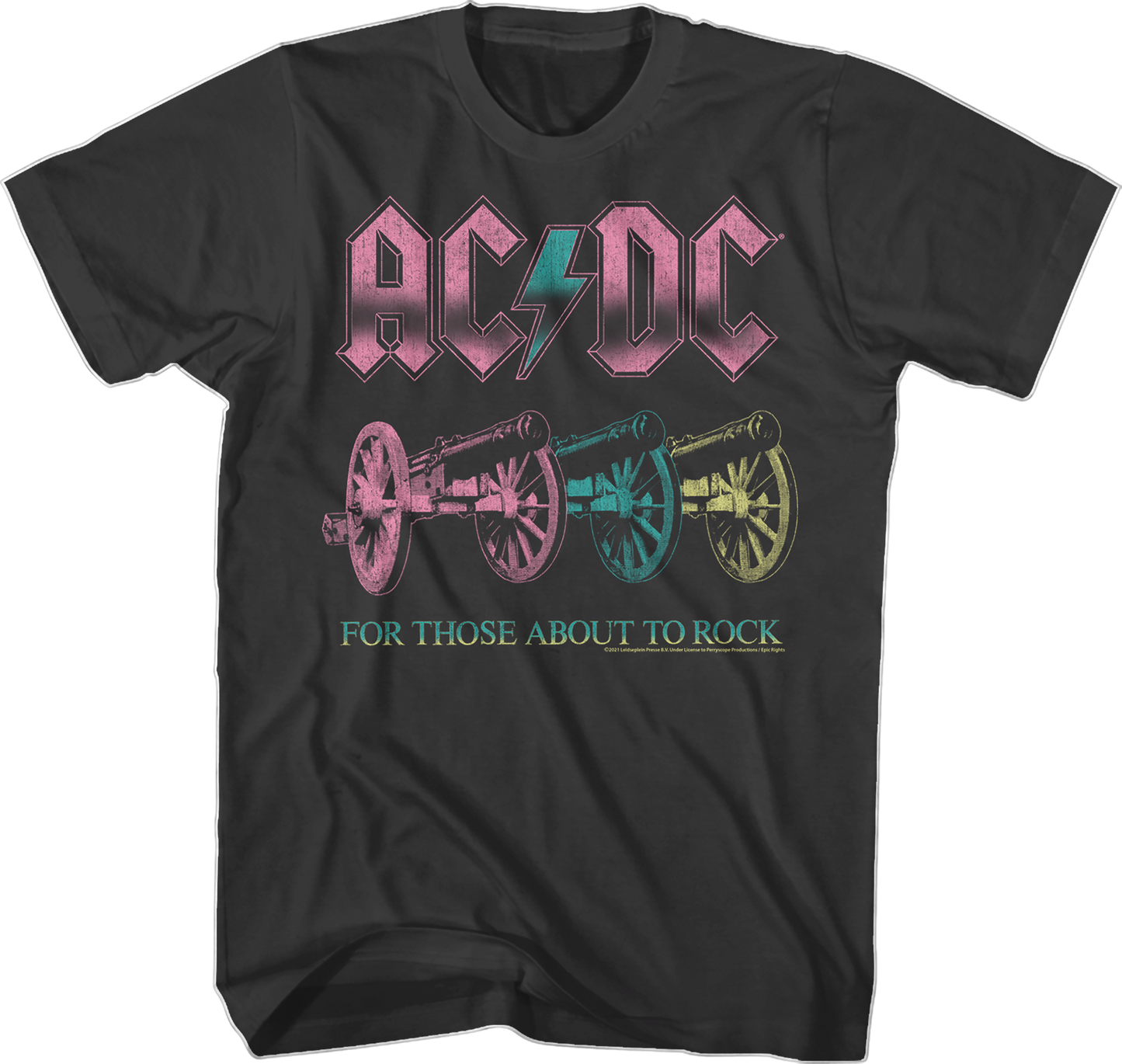 Neon For Those About To Rock ACDC Shirt